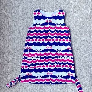 Lilly Pulitzer Girls Little Lilly Knit Shift Dress